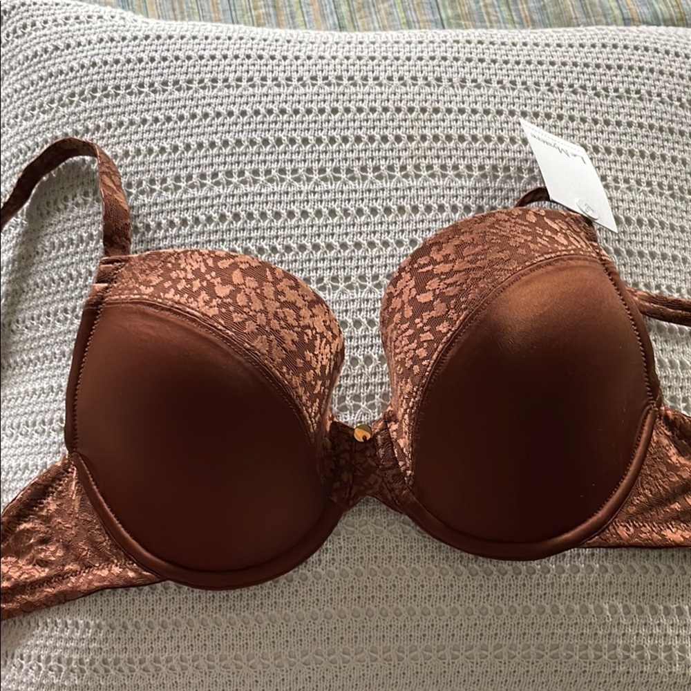 Le Mystere Copper Lace Bra